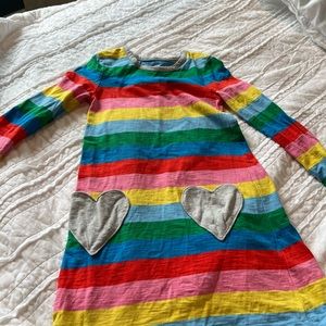 Mini boden striped dress